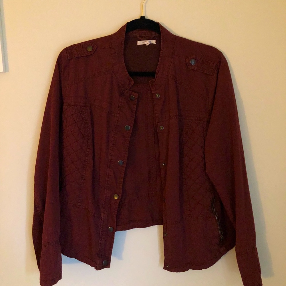 Bomber style light jacket